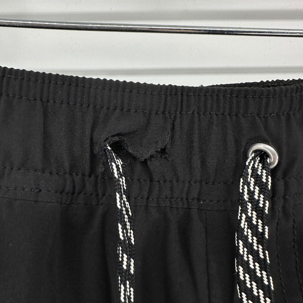 Cremieux Men Size Medium Black Athletic Gym Shorts Flawed Read Description TLC - Picture 5 of 9